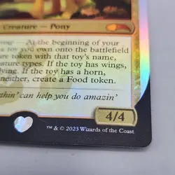 Applejack FOIL Secret Lair Drop My Little Pony Magic the Gathering MTG NM - Image 5