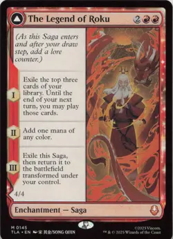 The Legend of Roku M Avatar: The Last Airbender 145 NM MTG - Image 1