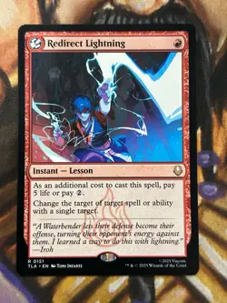 Redirect Lightning #0151 MTG Avatar: The Last Airbender Regular - NM/M ?? - Image 1