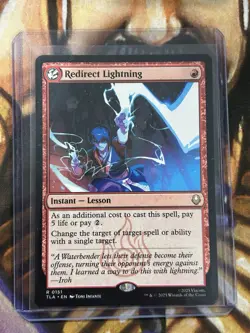 Redirect Lightning #0151 MTG Avatar: The Last Airbender Regular - NM/M ?? - Image 3