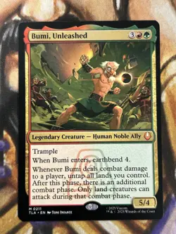 Bumi, Unleashed #211 MTG Avatar Regular Mythic - NM 🔥 - Image 1