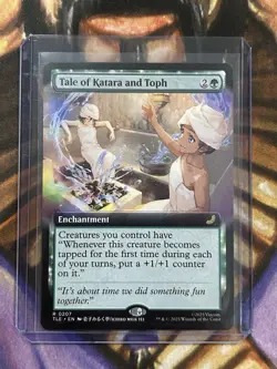 Tale of Katara and Toph (Borderless) #0143 MTG Avatar: Eternal Regular - NM 🔥 - Image 3