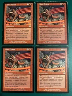 MTG Mana Echoes Onslaught Playset NM/MP - Image 1