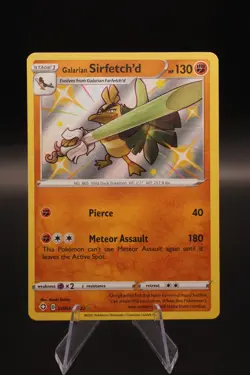 Galarian Sirfetch'd SV064/SV122 Shining Fates: Shiny Vault Holo - POKEMON - Image 1