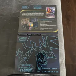 Pokemon Center Elite Trainer Box ETB Phantasmal Flames Factory Sealed NEW X2 - Image 2