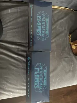Pokemon Center Elite Trainer Box ETB Phantasmal Flames Factory Sealed NEW X2 - Image 4