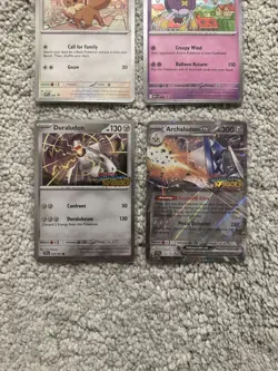 Pokemon Scarlet Violet Promo Lot of 4 Cosmo Holo Stamped etc. - Image 3