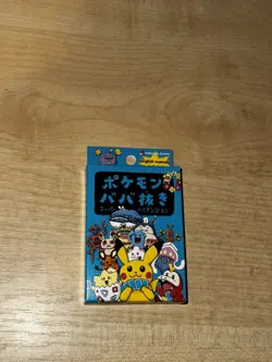 Pokemon Center Japanese Babanuki Old Maid Blue Deck - Super High Tension Sealed - Image 1