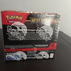 Pokemon Center TCG Mega Evolution ENHANCED BOOSTER BOX Factory 36 Packs IN HAND - Image 5