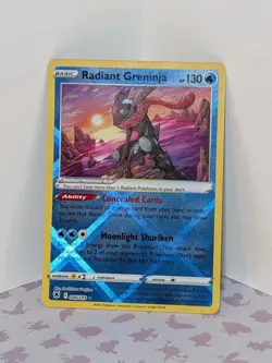 Radiant Greninja 046/189 - Ultra Rare - SWSH Astral Radiance - Pokemon TCG - NM - Image 1