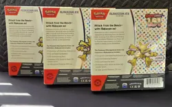 Pokemon Scarlet & Violet 151 Alakazam Ex Collection Box Lot Of 3 Sealed - Image 2