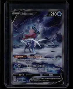 Pokemon TCG Suicune V GG38/GG70 Crown Zenith Galarian Gallery NM - Image 1