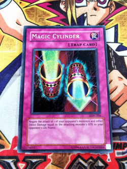 Magic Cylinder lon-104 Unltd Ed (HP) Secret Rare Yu-Gi-Oh! (2) - Image 1