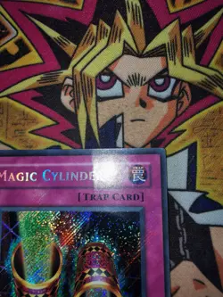 Magic Cylinder lon-104 Unltd Ed (HP) Secret Rare Yu-Gi-Oh! (2) - Image 4