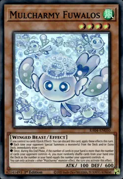 Mulcharmy Fuwalos - Super Rare 1st Edition RA04-EN050 - NM - YuGiOh - Image 1