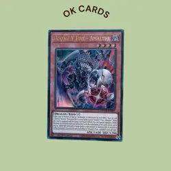 DOOD-EN009 DoomZ V Five - Amalthe Ultra Rare 1st Ed YuGiOh - Image 1