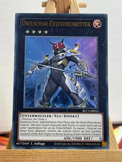 Ubelschar-Exzitonenritter BLC1-DE015 Ultra Rare NM Deutsch YUGIOH - Image 1