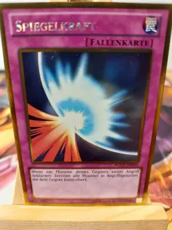 Spiegelkraft PGLD-DE059 Gold Secret Rare Deutsch EX YUGIOH - Image 1