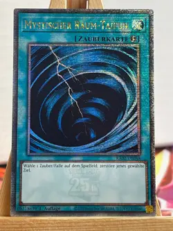 Mystischer Raum-Taifun RA02-DE048 Quarter Centurry Secret Rare Deutsch NM YUGIOH - Image 1