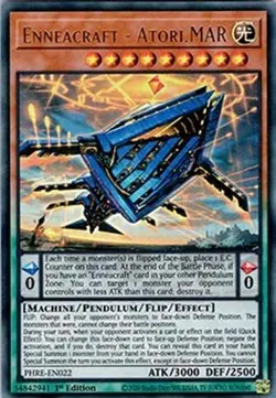 Enneacraft - Atori.MAR PHRE-EN022 Ultra Rare Yugioh Phantom Revenge - Image 1