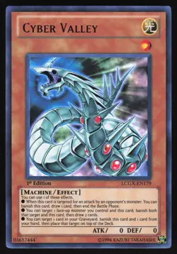 Cyber Valley - LCGX-EN179 - Ultra Rare - 1st Edition Yugioh US Print - Image 1