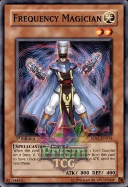 1st Ed Frequency Magician 5DS1-EN014 Yugioh - Image 1