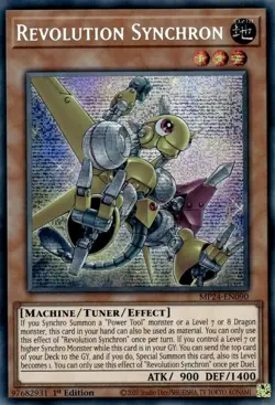 Revolution Synchron - MP24-EN090 - Prismatic Secret Rare 1st Edition Yugioh - Image 1