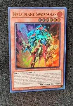 Metalflame Swordsman *ULTRA RARE* MP25-EN265 1st Edition NM | 2025 MEGA TIN - Image 1