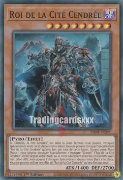 Yu-Gi-Oh! Roi de la Cite Cendree : SR PHNI-FR091 - Image 1
