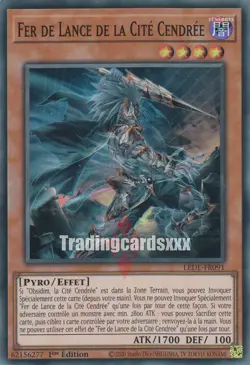 Yu-Gi-Oh! Fer de Lance de la Cite Cendree : SR LEDE-FR091 - Image 1
