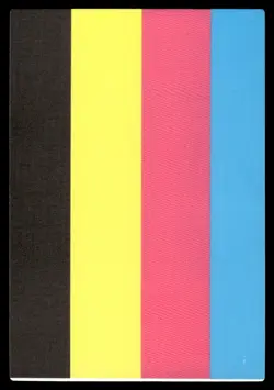 1996 Yu-Gi-Oh! Print Test Error Test Card Heavy Play - Image 1