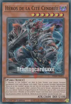 Yu-Gi-Oh! Heros de la Cite Cendree : SR PHNI-FR092 - Image 1