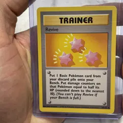 Pokemon Base UNLIMITED EDITION Card 89/102 Trainer Revive NM/MT Nintendo Vtg TCG - Image 1