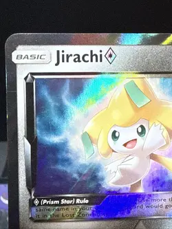 Pokemon Card Jirachi Prism 97/168 Celestial Storm Sun & Moon Ultra Rare NM - Image 2