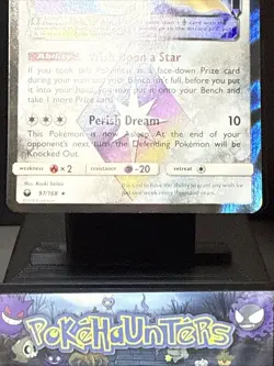Pokemon Card Jirachi Prism 97/168 Celestial Storm Sun & Moon Ultra Rare NM - Image 4