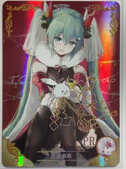 Goddess Story PROMO CARD PR 2M05 Waifu Anime Hatsune Miku NM PR-002 - Image 1