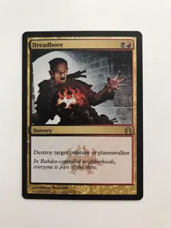 Dreadbore MTG Magic the Gathering Card NM Near Mint RTR - Image 1