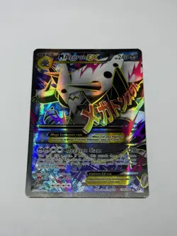 Pokemon Card TCG M Aggron EX 154/160 Full ArtUltra Rare 154 XY Primal Clash NM - Image 1