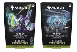 -Set of 2- Commander Decks Edge of Eternities EOE MTG - Image 1