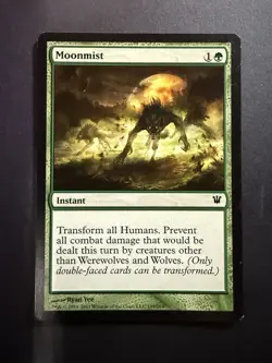 4x Moonmist Innistrad Light Play x4 MTG - Image 1
