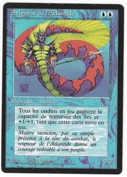 ►Magic-Style◄ MTG - Lord of Atlantis - French Revised FBB - Good - Image 1