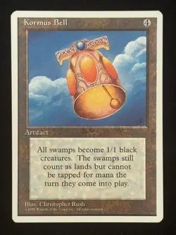 1x MTG Kormus Bell - Fourth Edition (4ED) - Magic the Gathering - Image 1