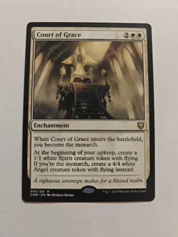 MTG Court of Grace (16) | NM | Commander Legends {CMR} - Image 1