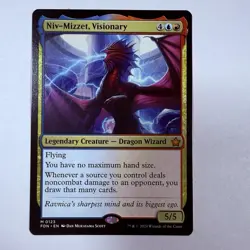 Magic The Gathering Mtg Niv-Mizzet Visionary Mythic Foundations Near Mint - Image 1