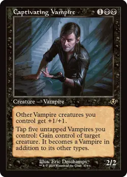 Captivating Vampire Retro Frame Innistrad Remastered NM MTG - Image 1