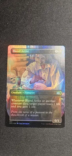 Blood Artist (Borderless) Double Masters 2022 Foil - Image 1