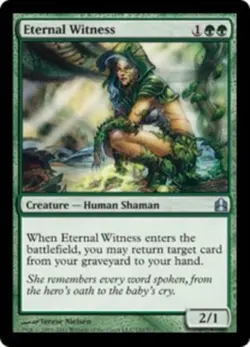 Eternal Witness - Commander #152/318 MTG Magic The Gathering - Image 1
