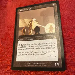 Metalworker Urza's Destiny light play to near mint - Image 2