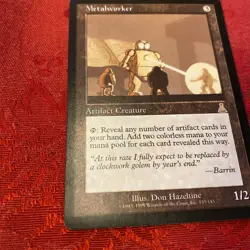 Metalworker Urza's Destiny light play to near mint - Image 3