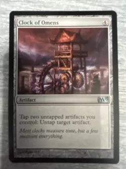Magic MTG - Clock of Omens - M13 2013 Core Set -NM - FREE SHIPPING - Image 1